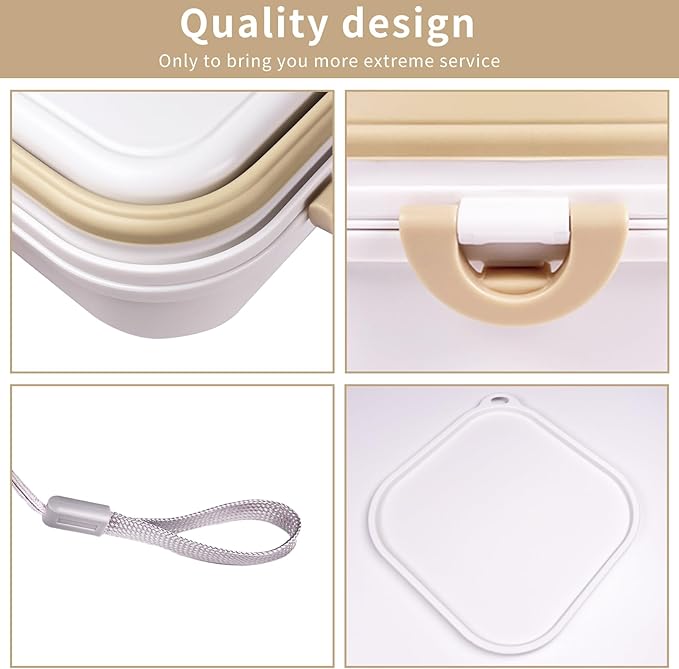 Portable Double-Layer Dog Water & Food Bowl | Perfect for Outdoor Adventures | BPA-Free