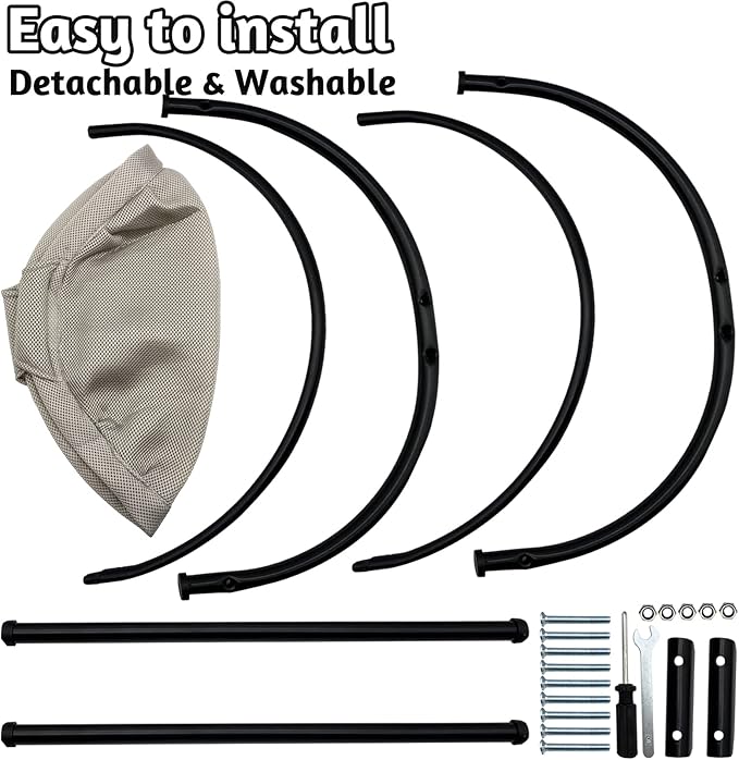 Cat Hammock Bed Elevated Pet Bed Moisture-Proof Cat Bed Pet Cot for Small Dogs Breathable Cat Bed Machine Washable Pet Bed Cat Bed for Indoor & Outdoor Comfortable Pet Hammock Iron Frame Cat Bed Pet Bed for Cats and Small Dogs
anti-slip pet bed
burrow bed for cats
Cat bed
covered cat bed
cozy cat nest
fluffy cat bed
pet accessories
plush pet bed
soft cat bed
washable cat bed