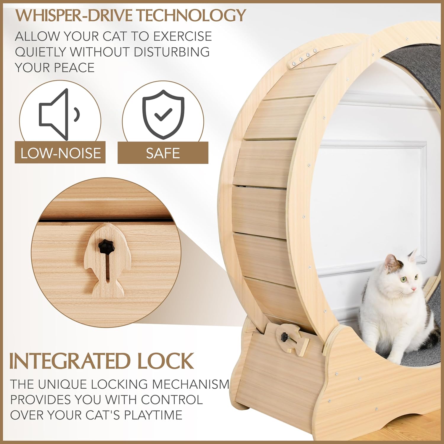 Accordion Cat Toy Interactive Cat Toy Cat Scratcher with Bell Magnetic Cat Toy Durable Cat Toy Scratch-Resistant Cat Toy Corrugated Paper Cat Toy Fun Cat Toy Indoor Cat Exercise Toy Unique Cat Toy
burrow bed for cats
Cat bed
pet accessories
Cat Exercise Wheels - Indoor Cat Treadmill/safe
quiet& space-saving design for active cats