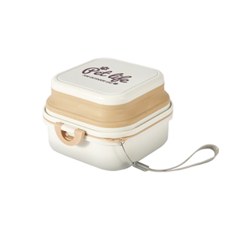 Portable Double-Layer Dog Water & Food Bowl | Perfect for Outdoor Adventures | BPA-Free