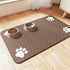 Pet Eating Diatom Ooze Floor Mat Feeding Splash-proof Household Water-absorbing Quick-drying