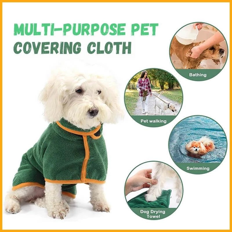 video 
Pet Drying Coat Microfiber Absorbent Beach Towel Cats Fast Dry
New Pet Dog Clothes With Reflective Warmth